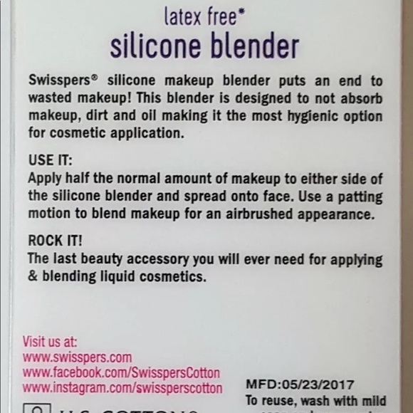 Swisspers Silicone Makeup Blender - Picture 4 of 4